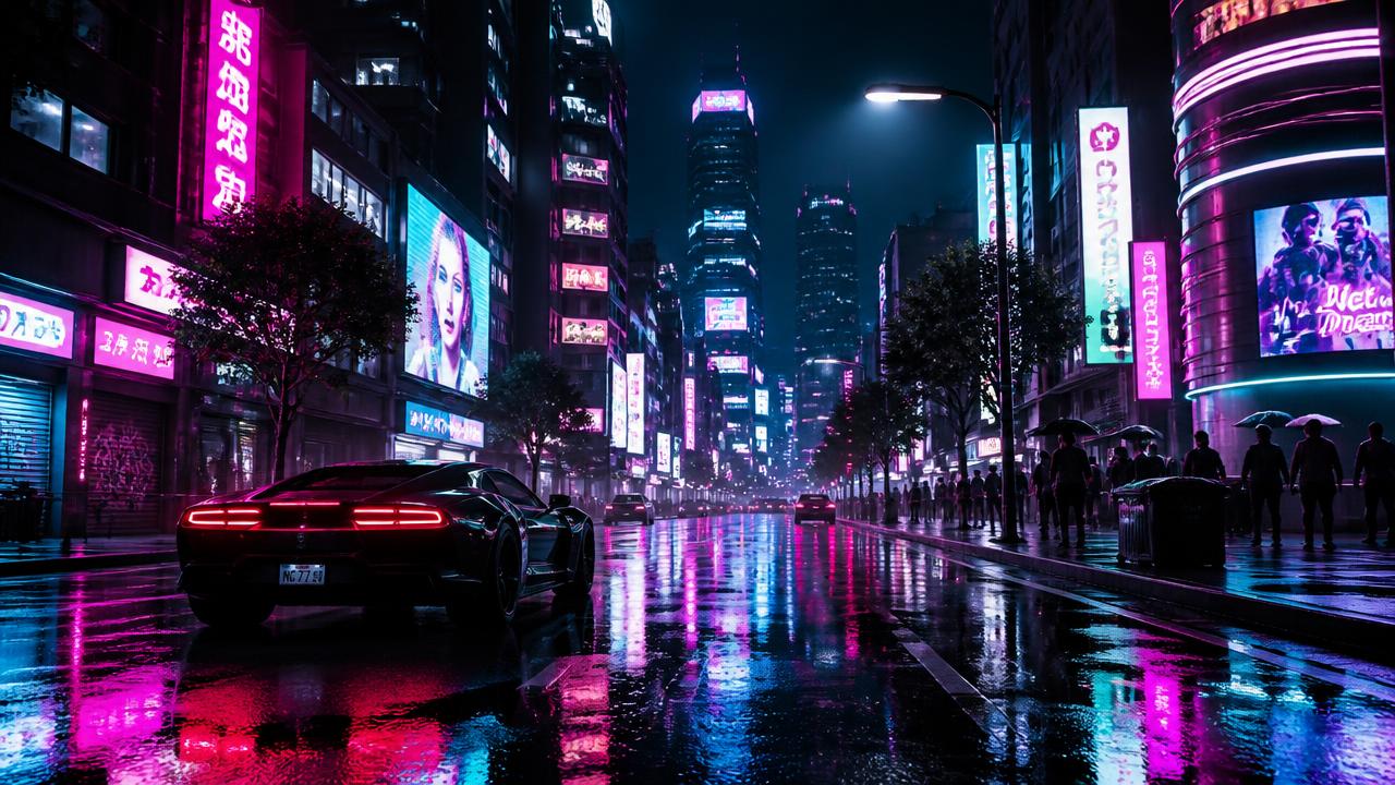 Photo: Neon Street